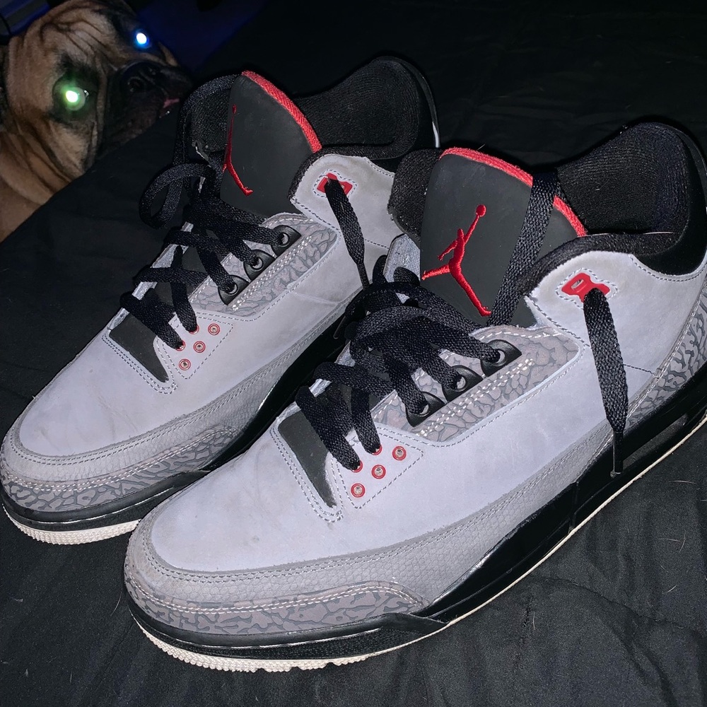 Authentic retro 3 stealth air Jordan’s size 12.5